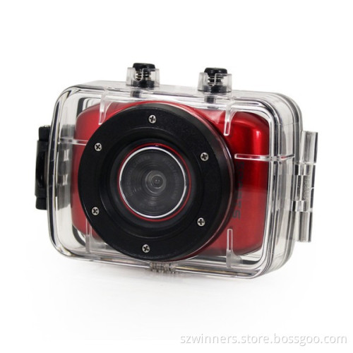 2014 New HD Camera F5 HD 720p 30fps Waterproof Sport Video Camera 2.0 Inch Touch Screen 20m Waterproof